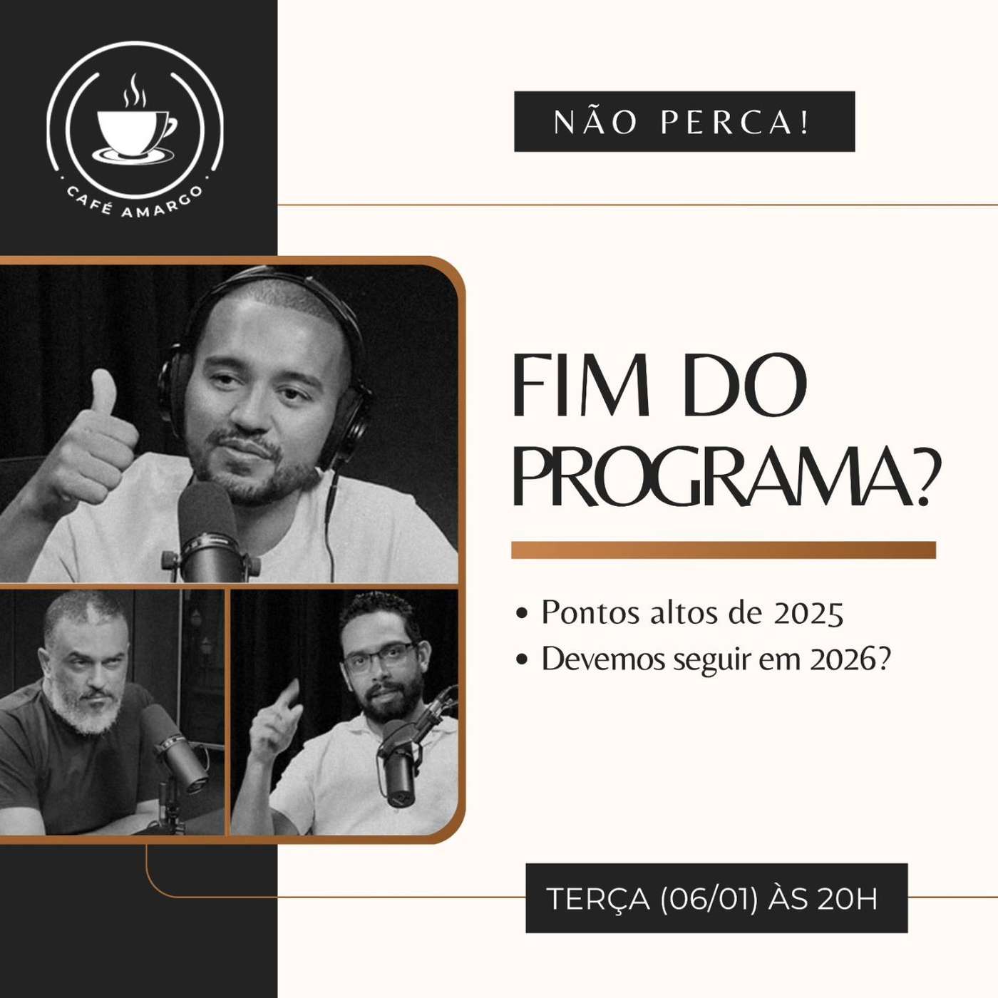 Podcast Café Amargo