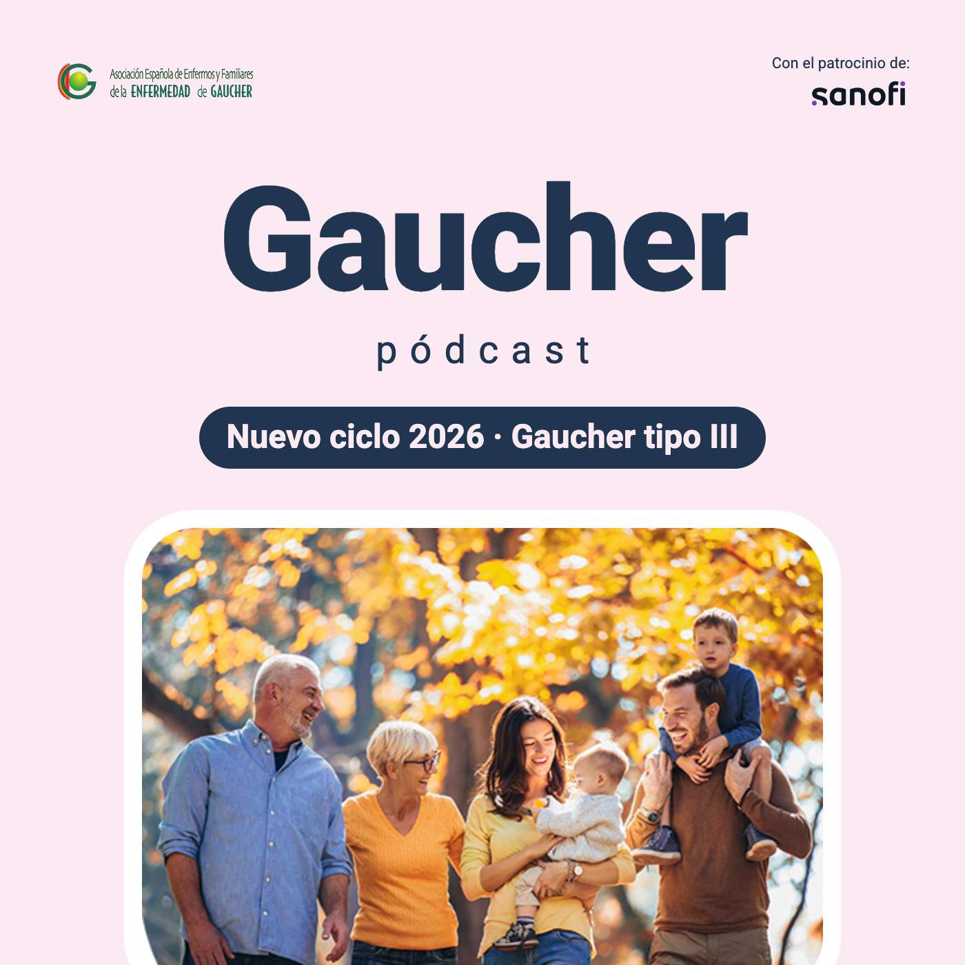 Portada de Pódcast de Gaucher