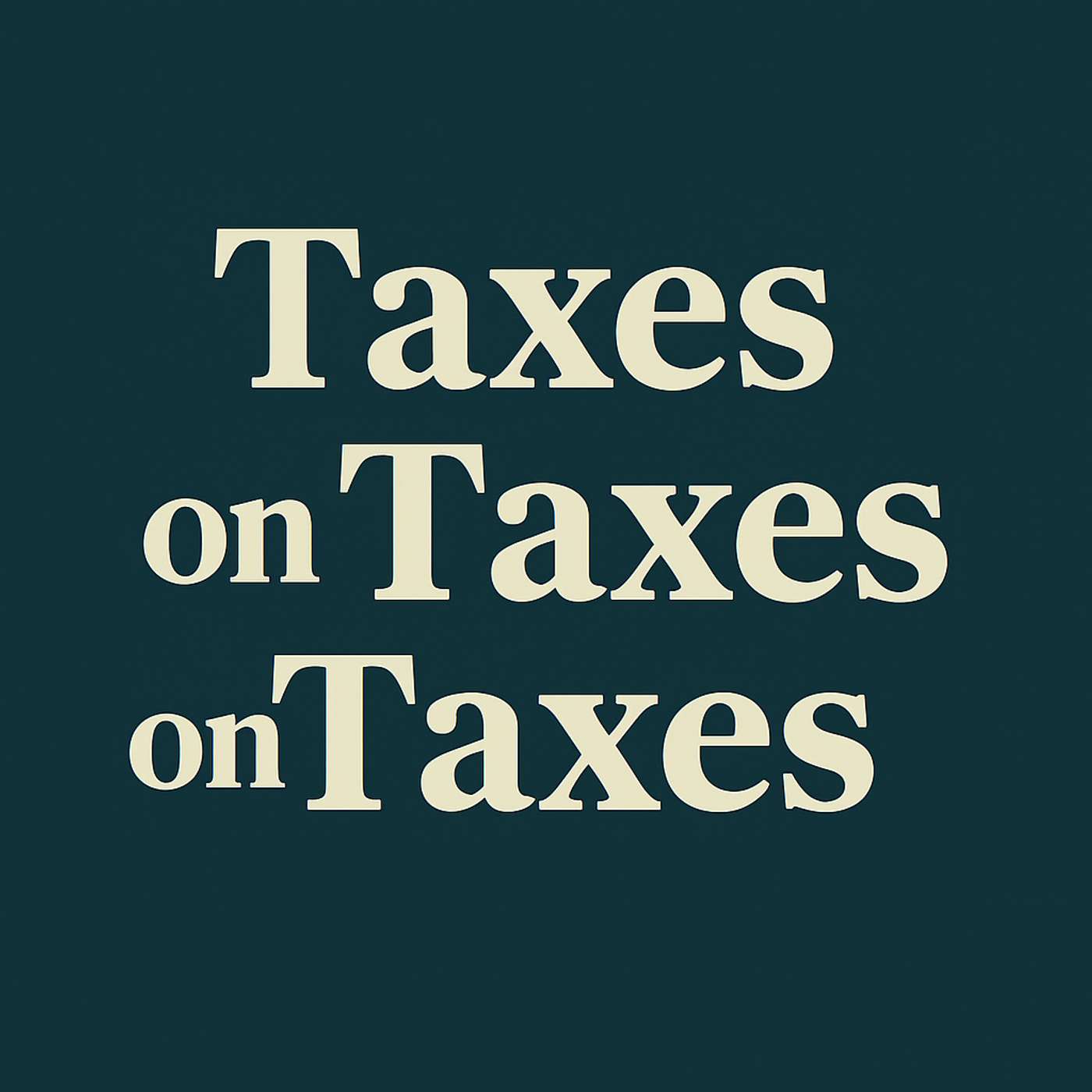 Taxes On Taxes On Taxes...The Fishing Excise Tax