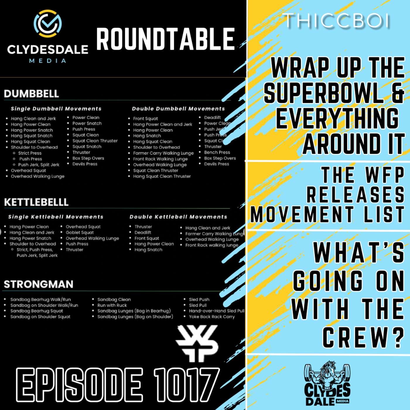 Clydesdale Media Roundtable - All Boys Roundtable Today!!! episode artwork