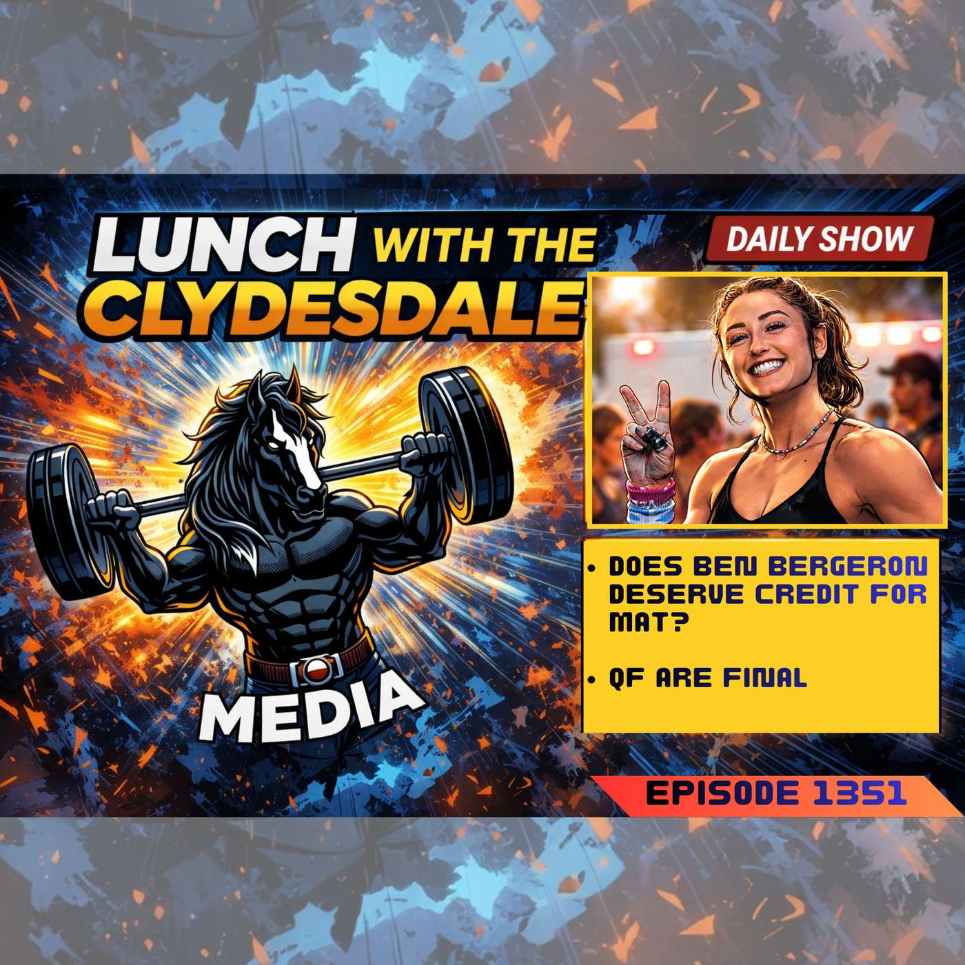 Lunch with the Clydesdale - Were you Shocked by Quarterfinal Results
