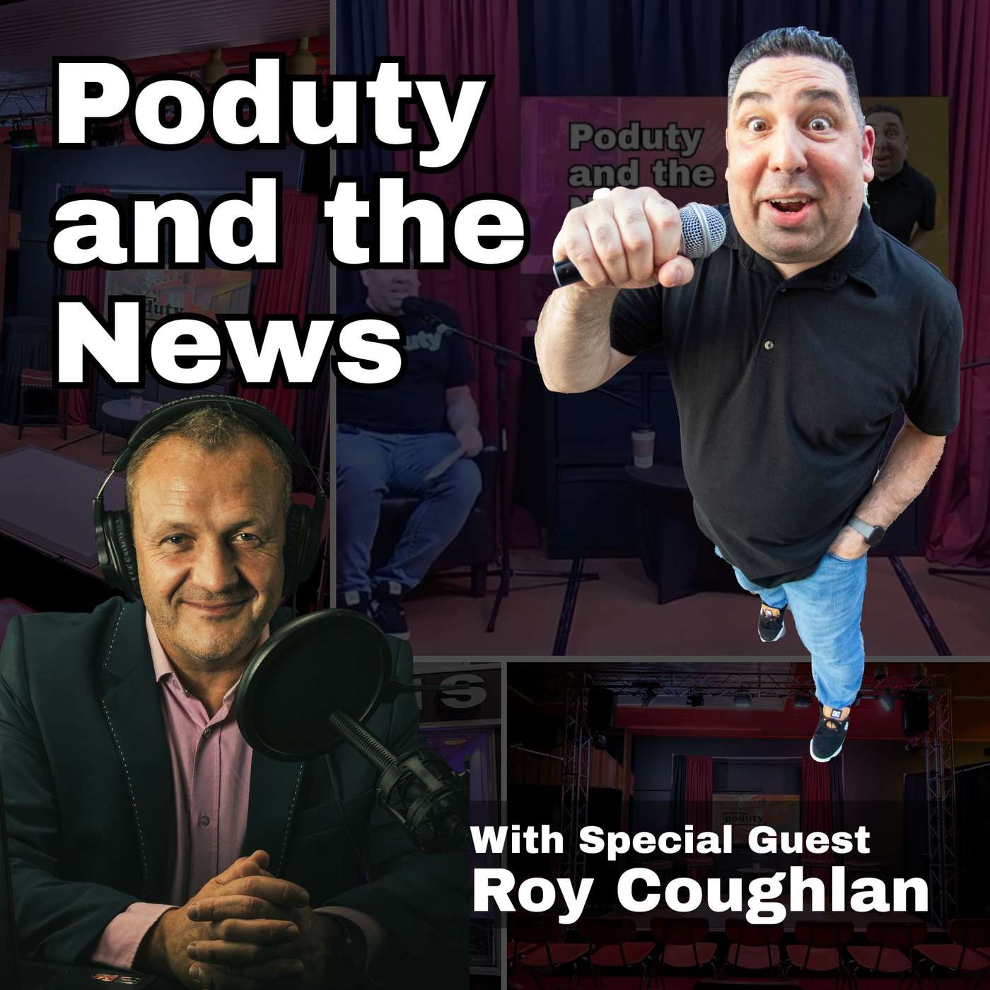 Community, Connection, and Chaos! Embracing Live Podcasting with Special Guest Roy Coughlan episode artwork