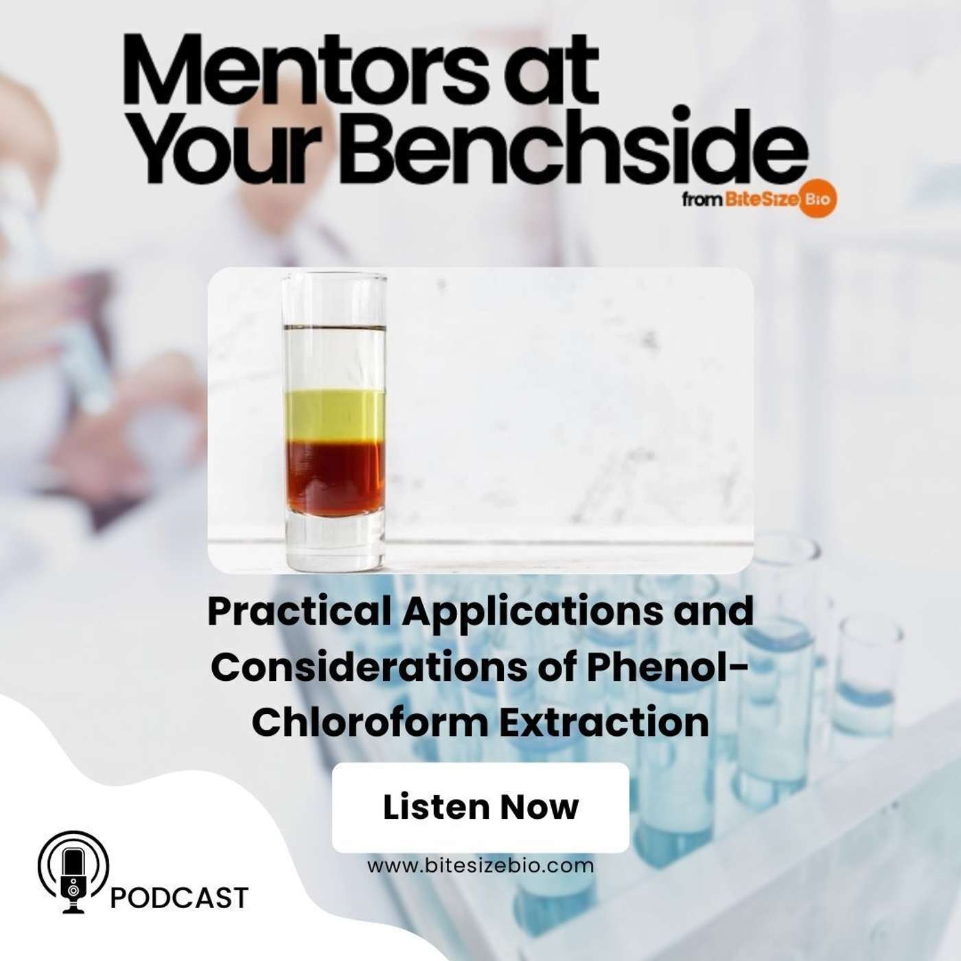 Mentors at Your Benchside