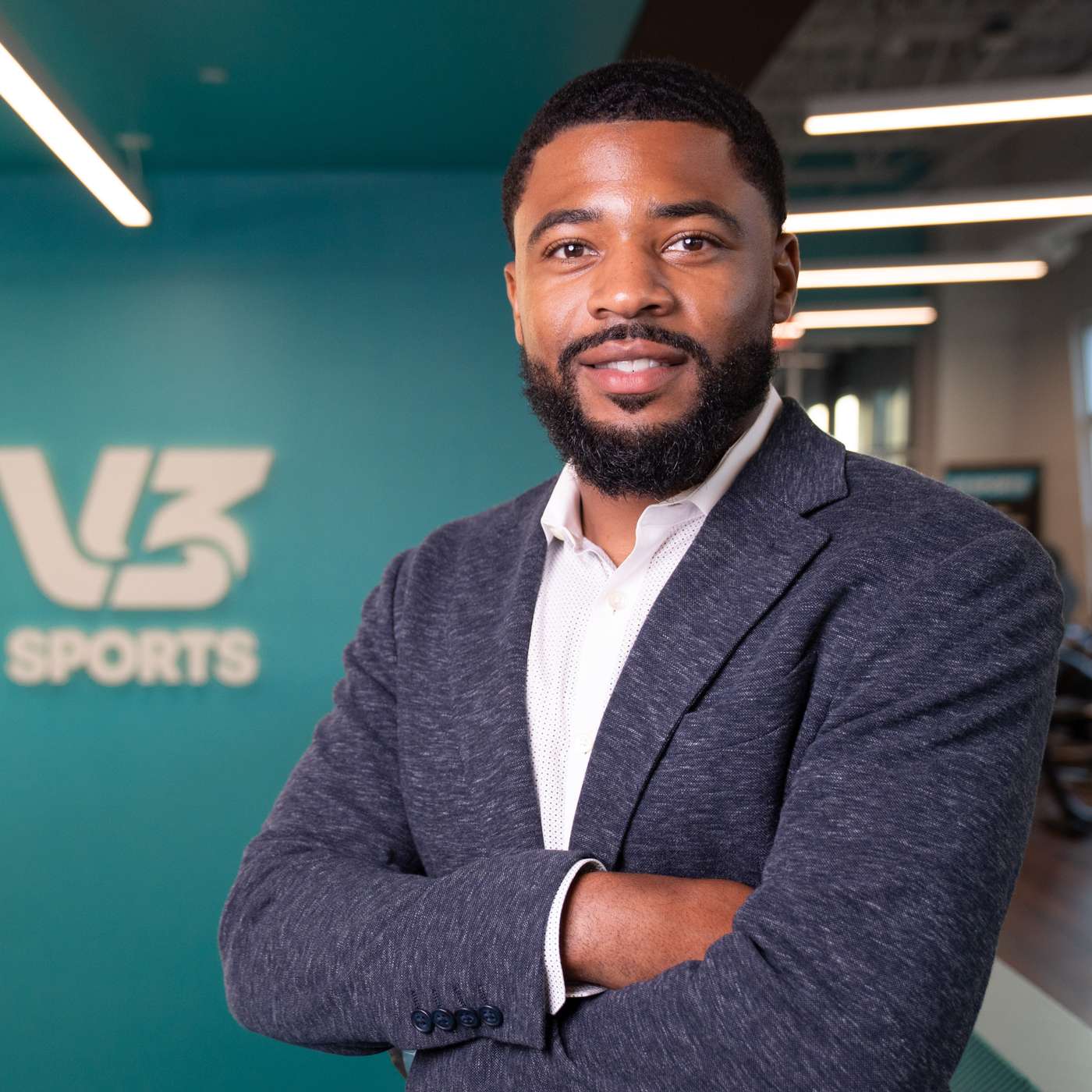 06-08-26 Malik Rucker, Executive Director of V3 Sports, talks  with Freddie Bell about North Minneapolis, wellness, and the vision behind the V3 Center episode artwork