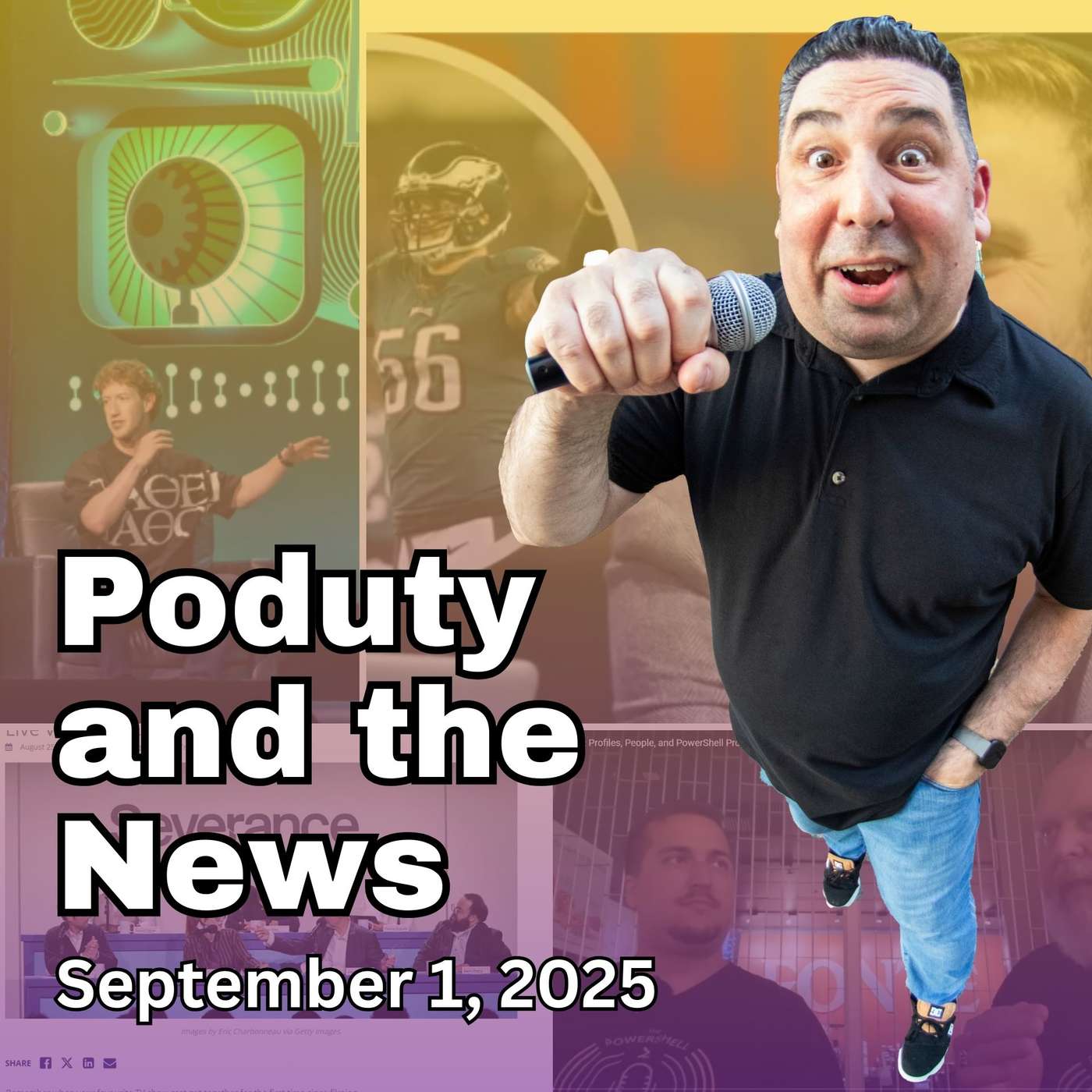 Poduty and the News.  The Weekly Live Podcast About Podcast News, Trends & Live Podcasting