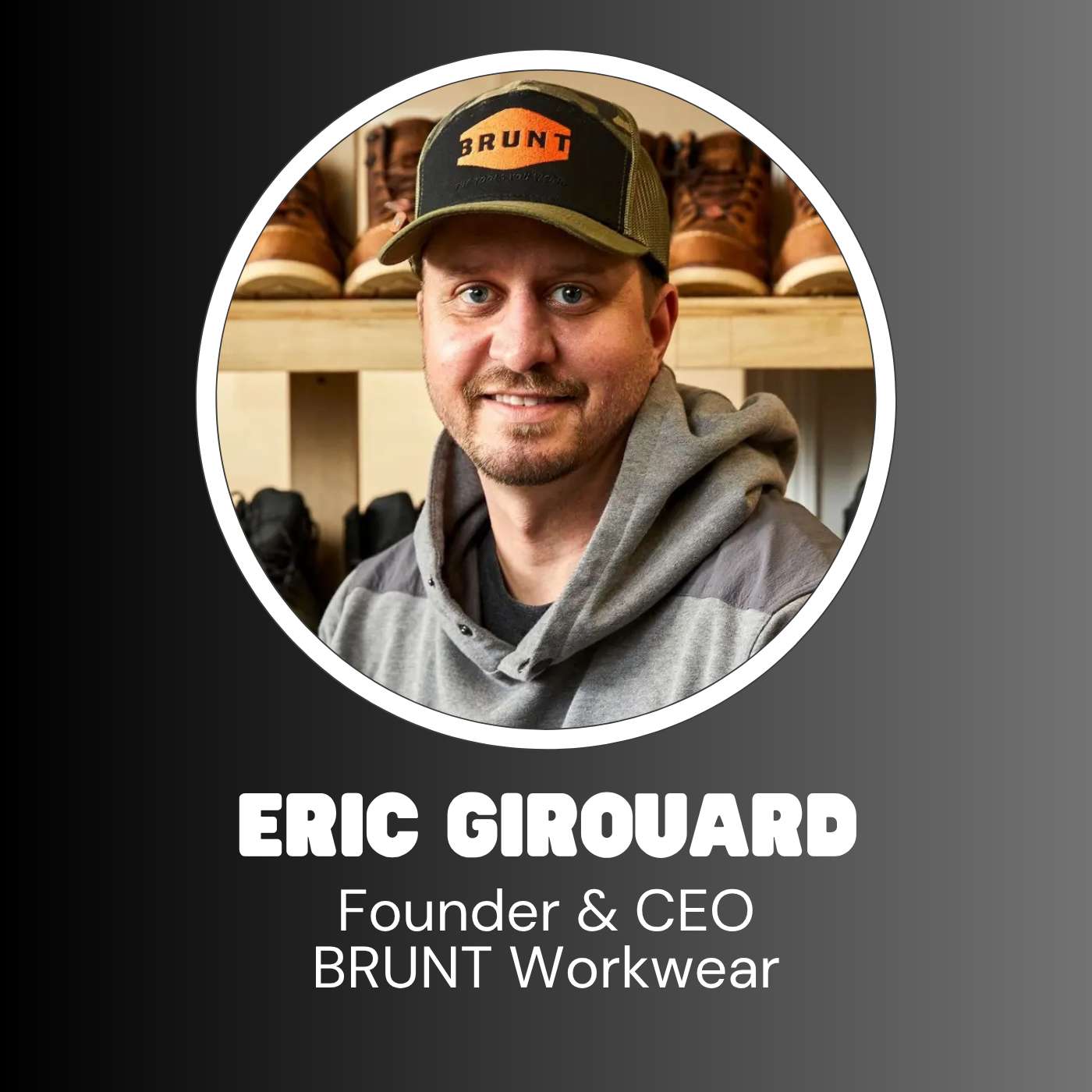 BRUNT Workwear Founder & CEO Eric Girouard - How Authentic Brands Win episode artwork