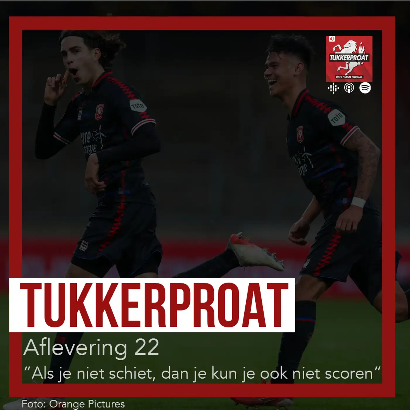 S3:E22 "Als je niet schiet, dan kun je ook niet scoren"
