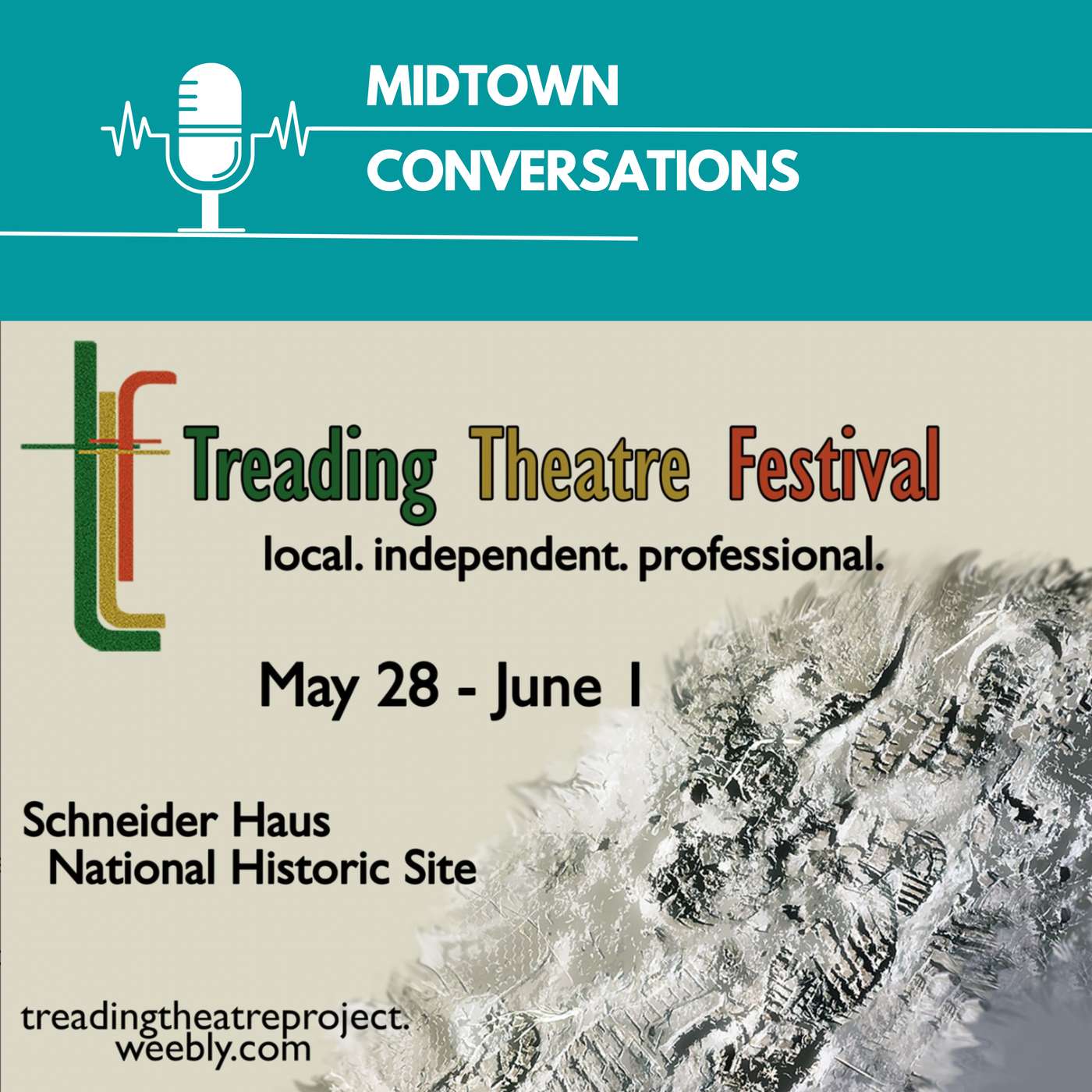 Treading Theatre Project Interview with Gary Kirkham, Ciaran Myers, and Cassandra Watsham episode artwork