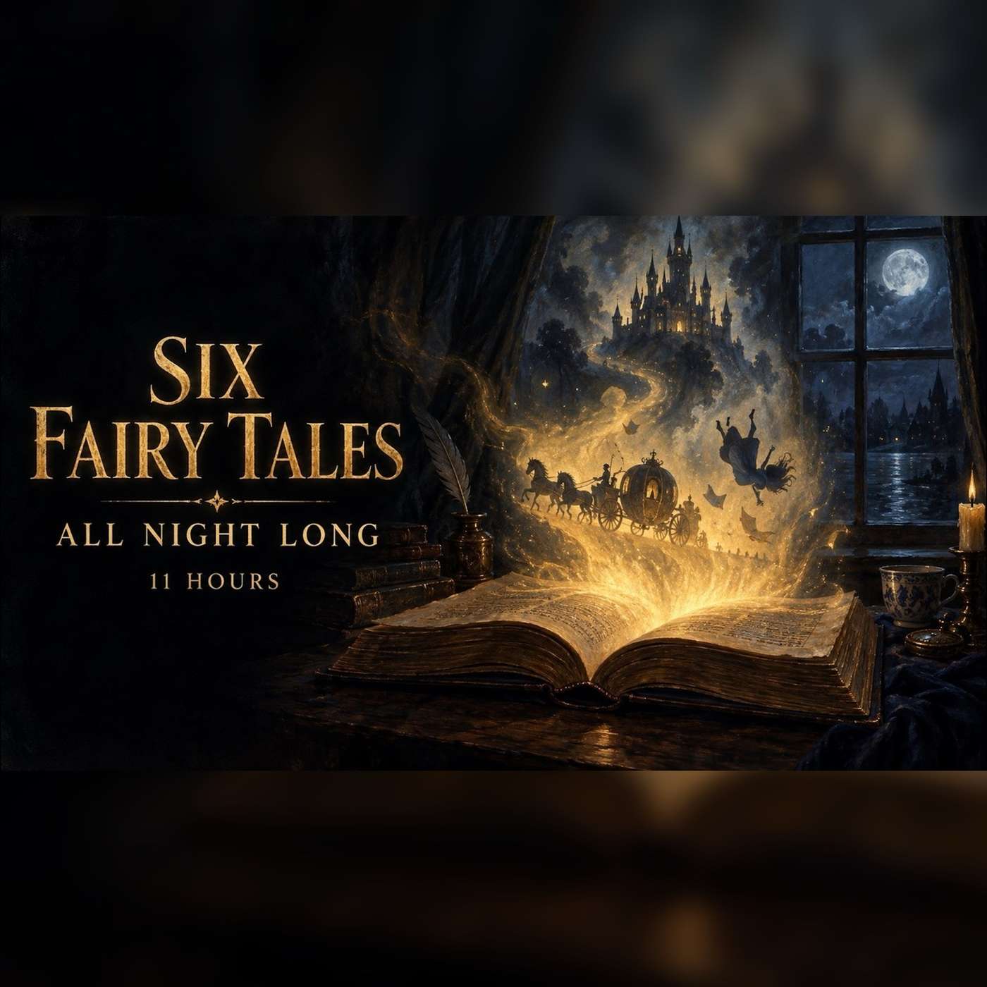 Fairy Tale Sleep Stories · 11 Hour Compilation Part 1 · Scheherazade to Alice in Wonderland