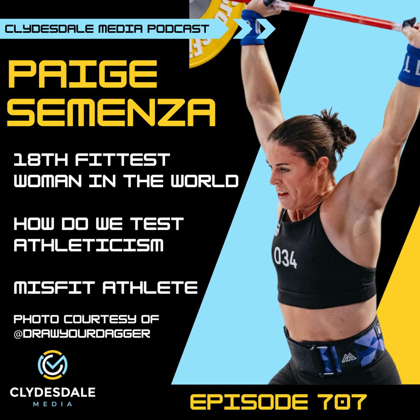Exploring CrossFit with Paige Semenza: Insights from Clydesdale Media episode artwork