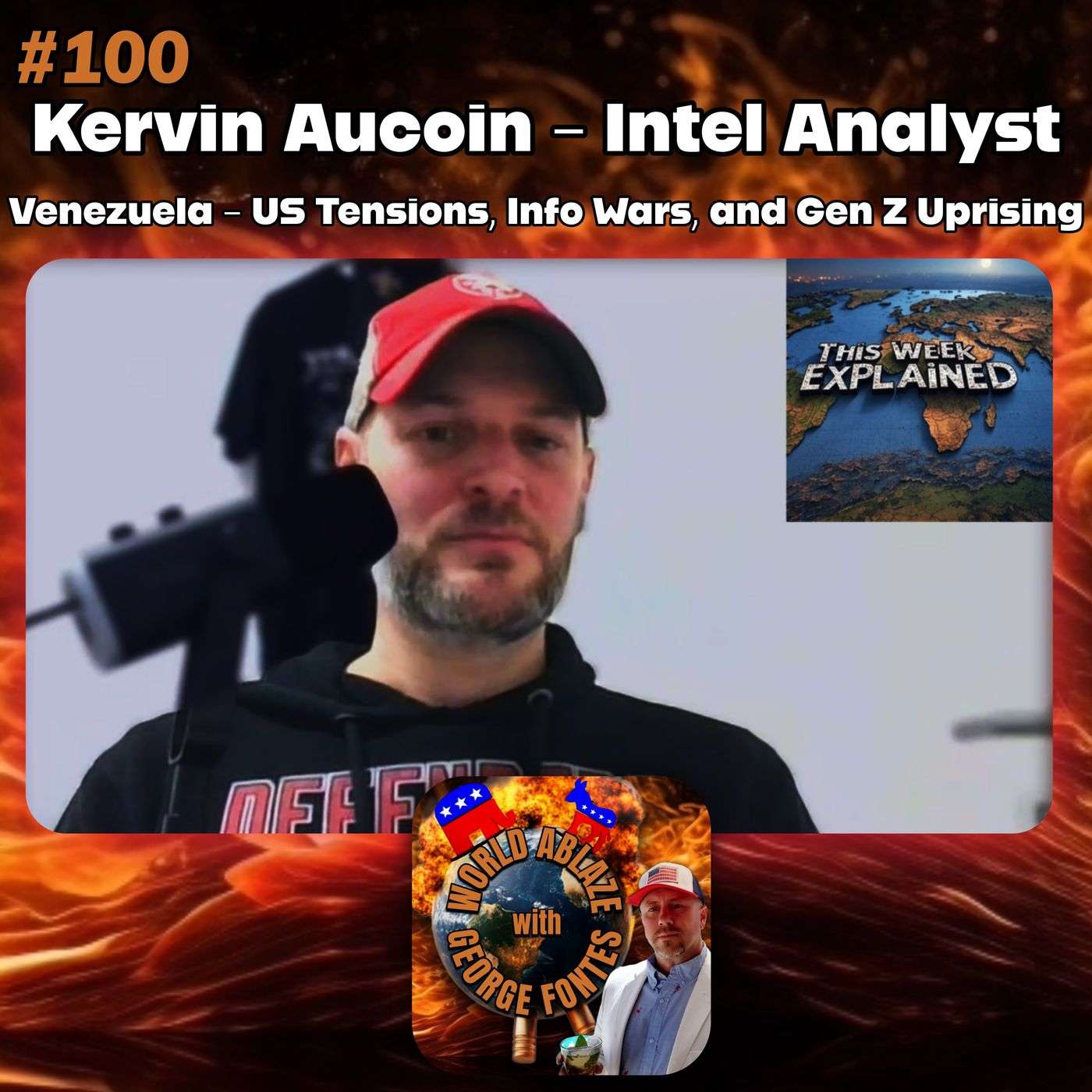Kervin Aucoin - Intel Analyst | Venezuela - US Tensions, Info Wars, and Gen Z Uprising episode artwork