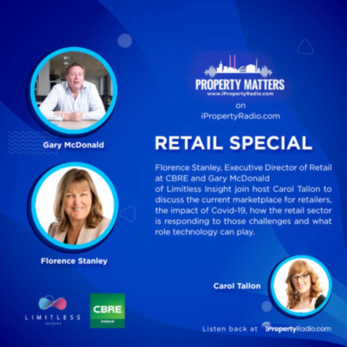 Ep.88 Property Matters S3 Ep.07, October 13, 2020: Retail Special with CBRE & Limitless Insight episode artwork