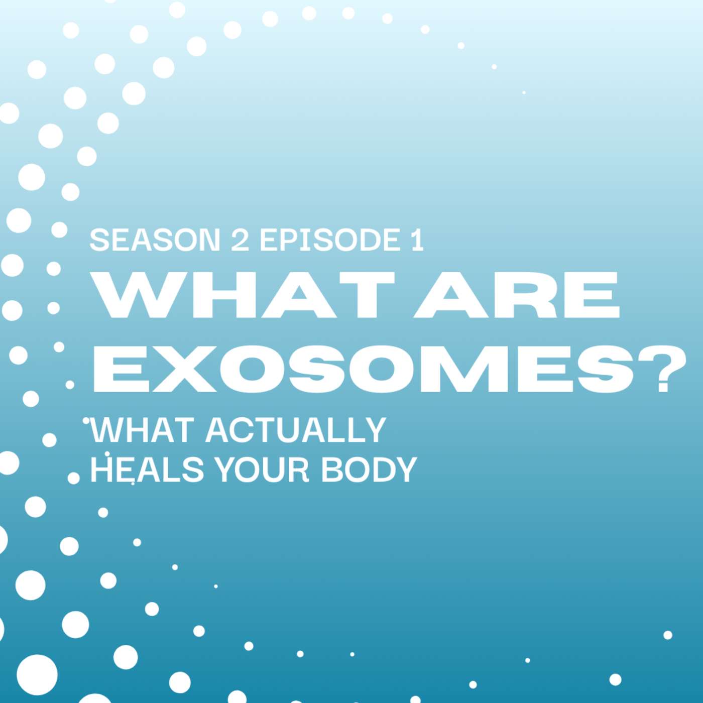 Exosomes Explained: What Actually Heals Your Body? episode artwork