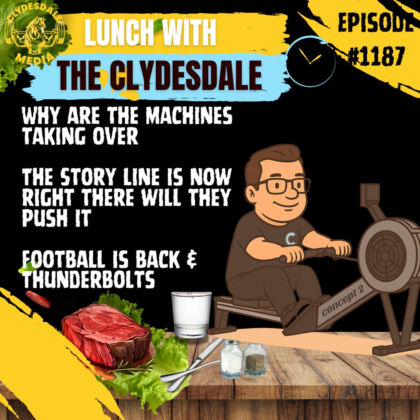 Lunch with the Clydesdale - We Have a Growing Sponsor Issue! episode artwork