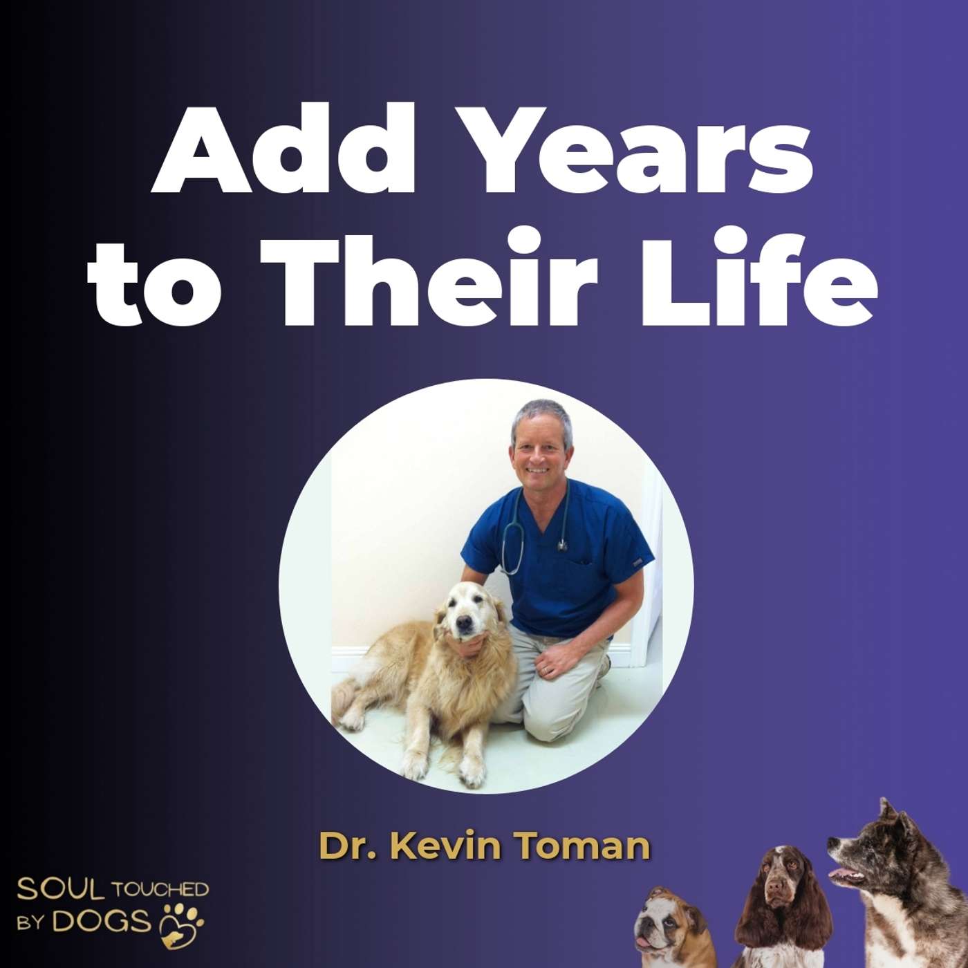 Pet Longevity Science: How to Extend Your Dog's Life by Years | with Dr. Kevin Toman episode artwork