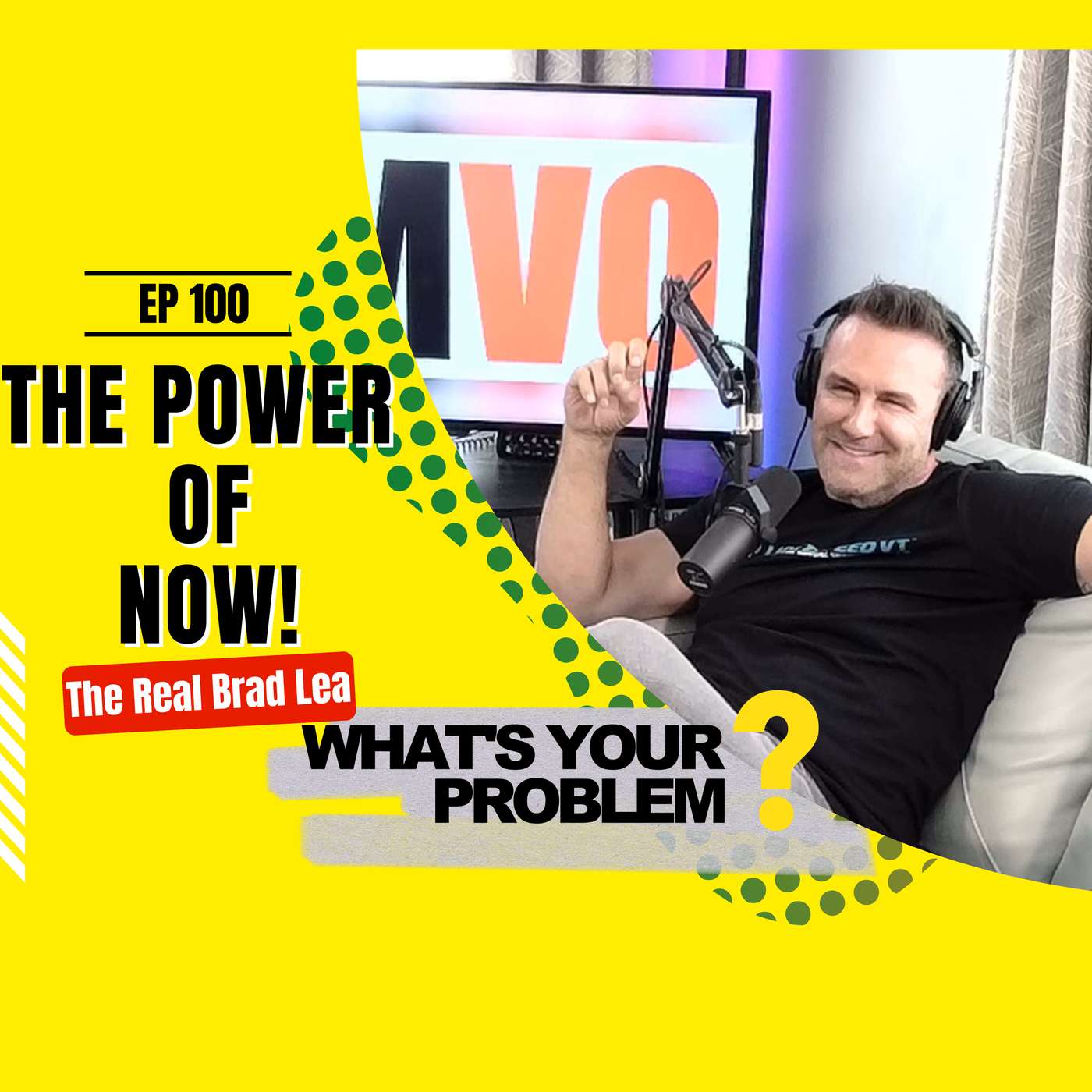 EPISODE 100!! - The Power of Right Now :: The Real Brad Lea episode artwork