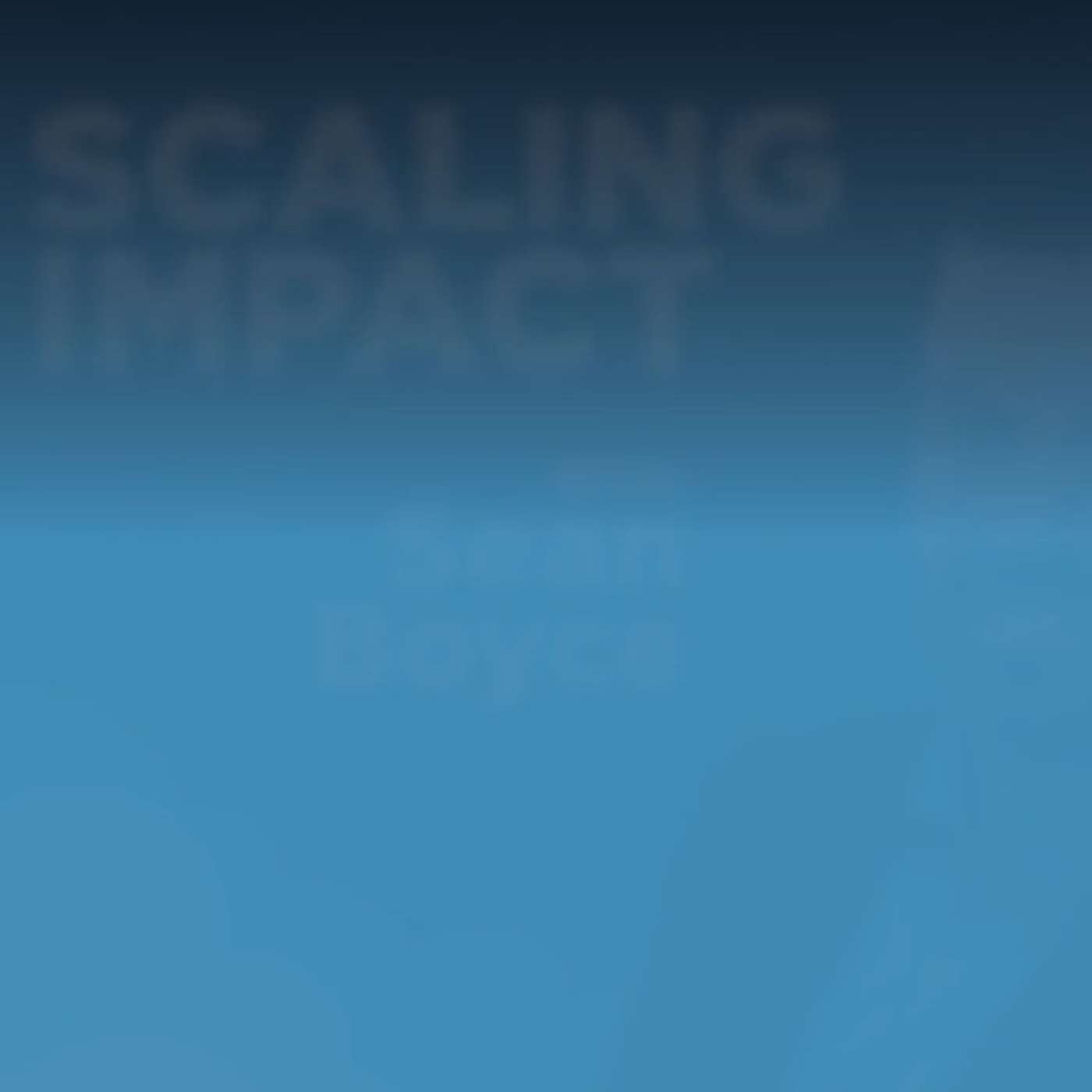 Scaling Impact