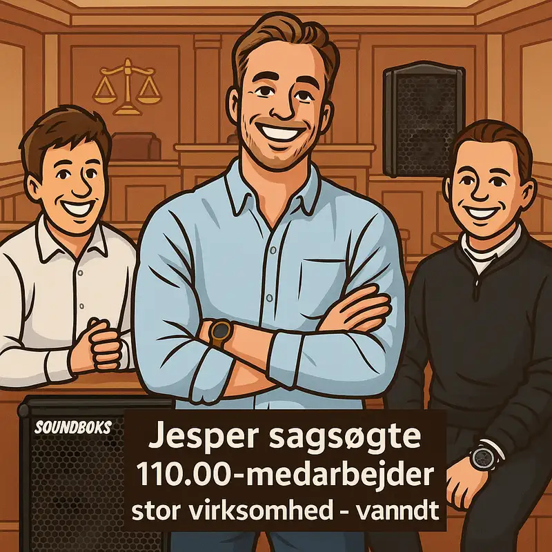Jesper sagsøgte giga-virksomhed for brug på markedsføringsloven.. og vandt.