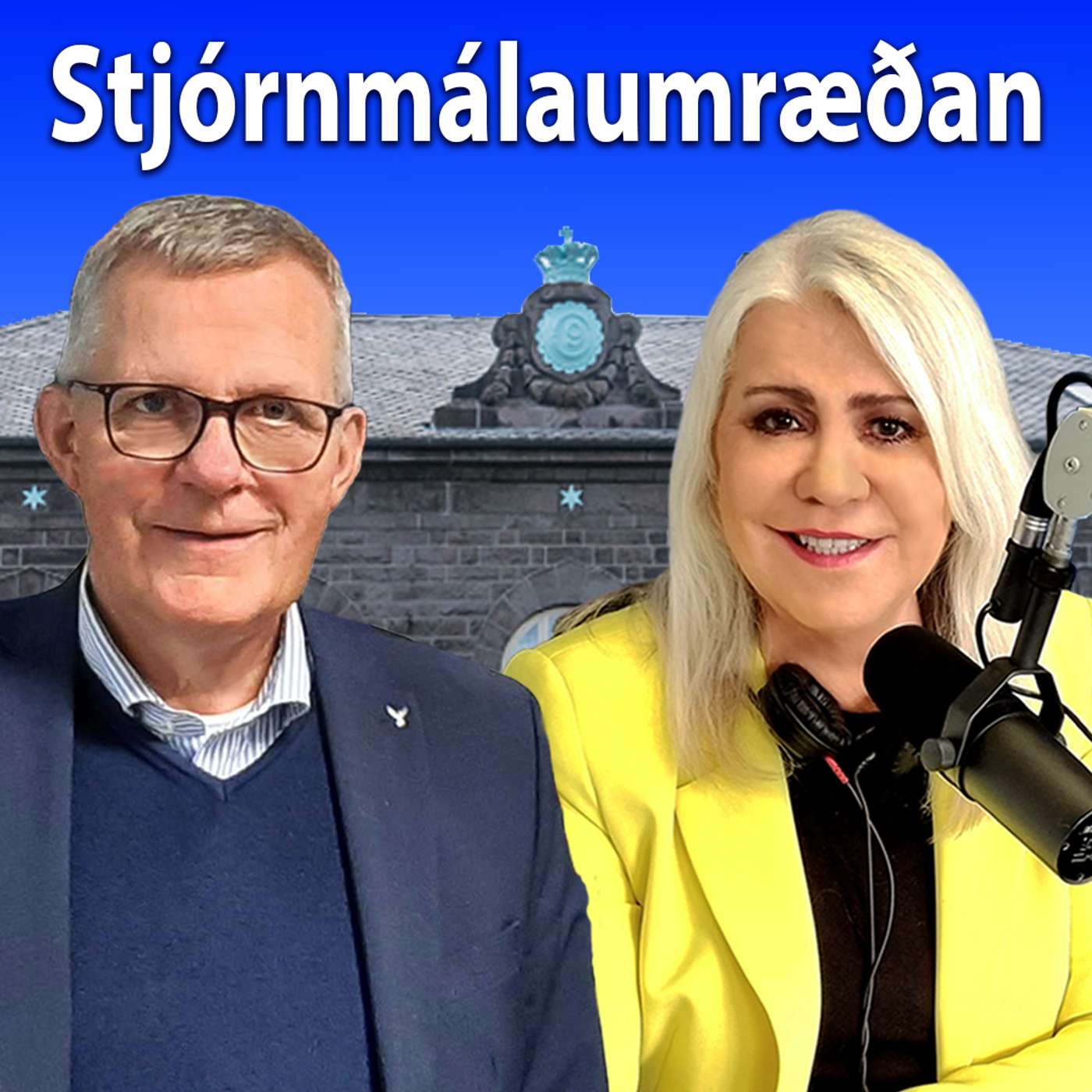 Arnþrúður Karlsdóttir og Jón Gunnarsson