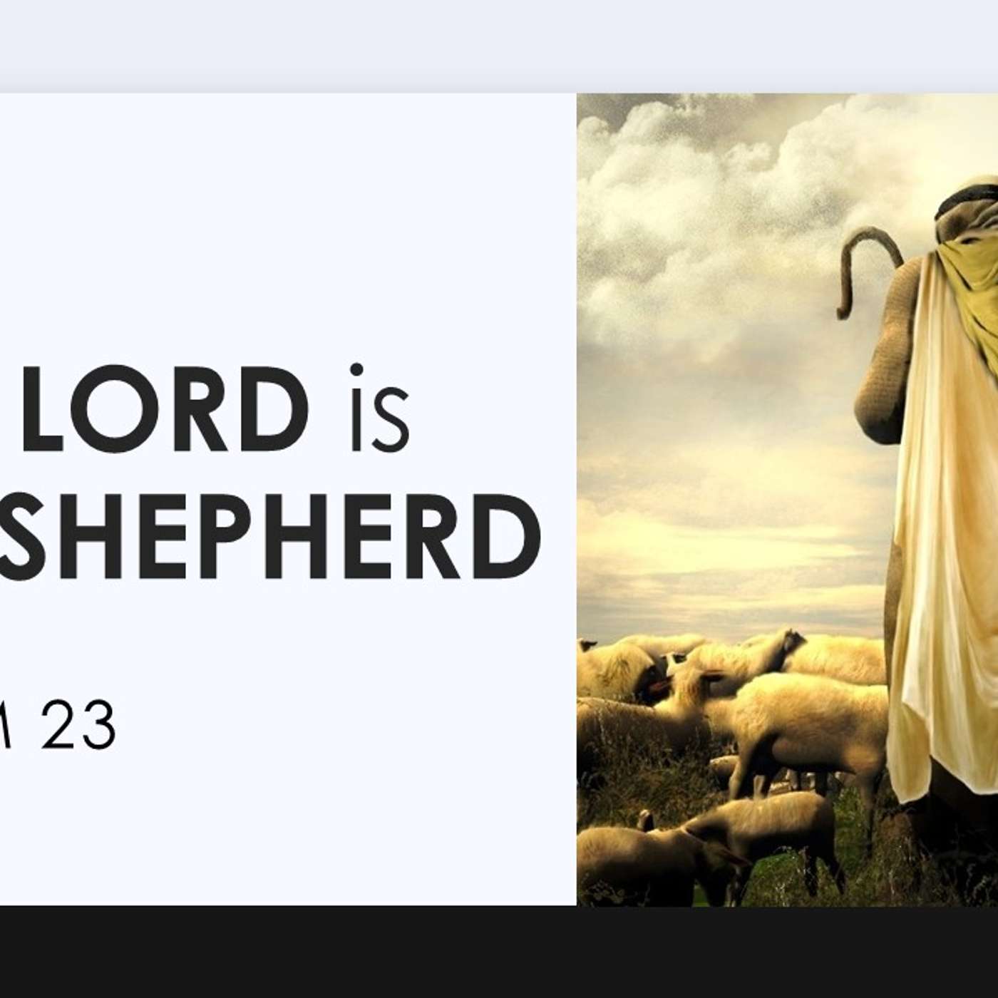 The Lord is My Shepherd | 03/09/2025 Afternoon Service