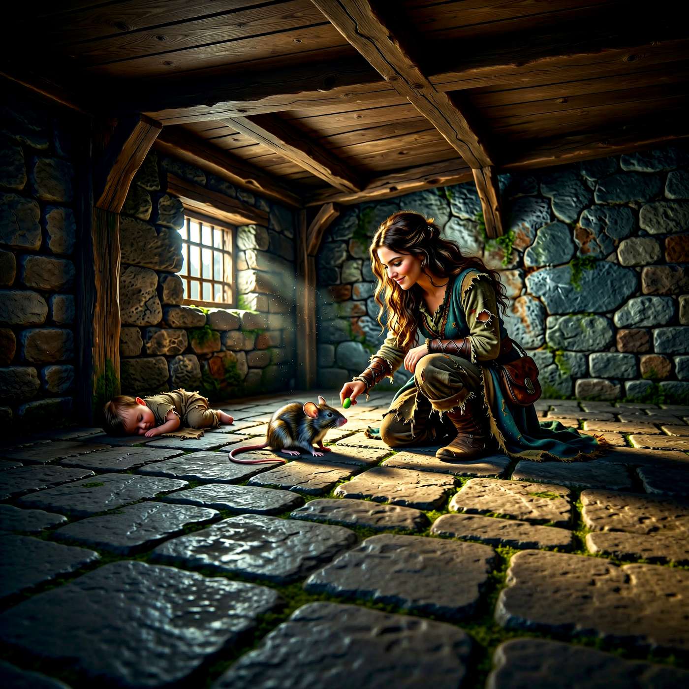 The Red Fairy Book 13 - The Little Good Mouse episode artwork