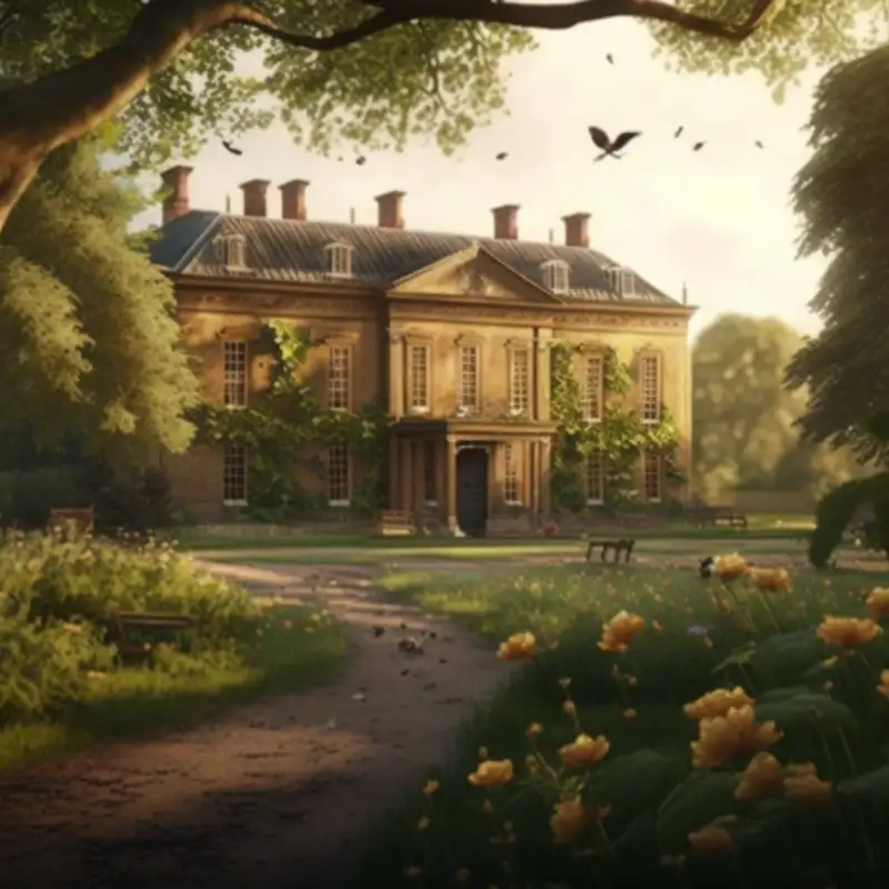😌 Sounds of a British Country House Park: Countryside Ambience