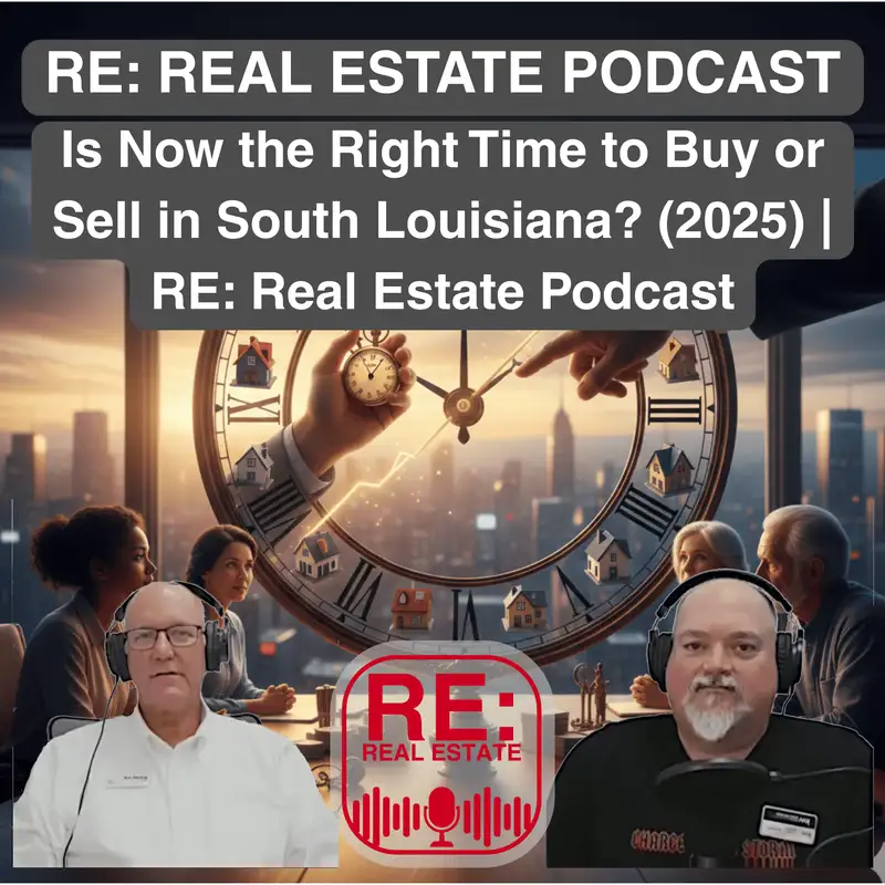 Is Now the Right Time to Buy or Sell in South Louisiana? (2025) | RE: Real Estate Podcast