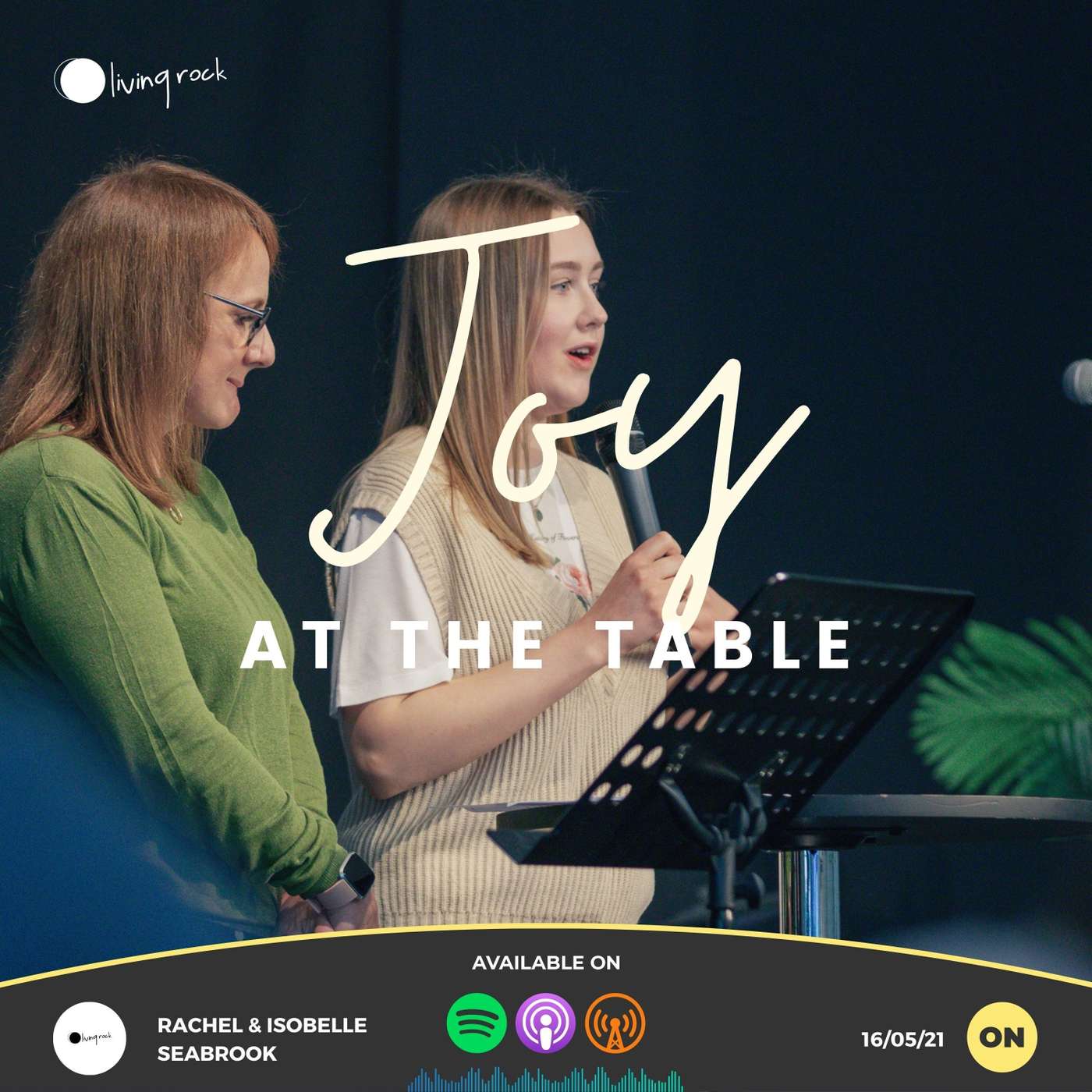 Joy at The Table | Rachel & Isobelle Seabrook | 16/05/21 | Online