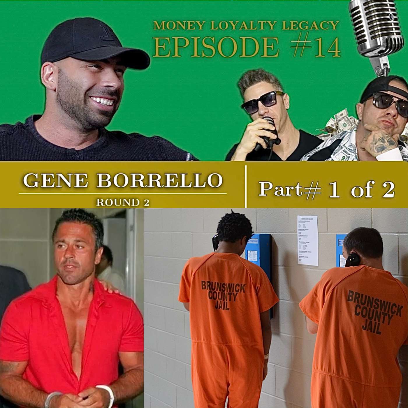 Gene Borrello pt 1 talks Jersey Shore, fashion, John Alite, hanging with celebrities in jail episode artwork