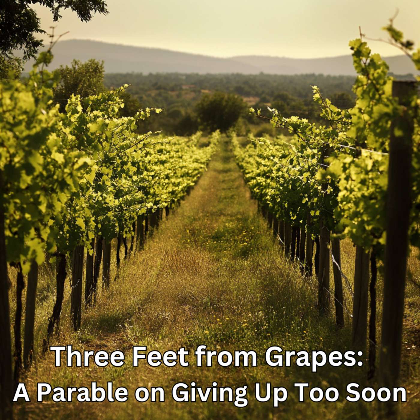 Day 152 - Three Feet from Grapes: A Parable on Giving Up Too Soon episode artwork