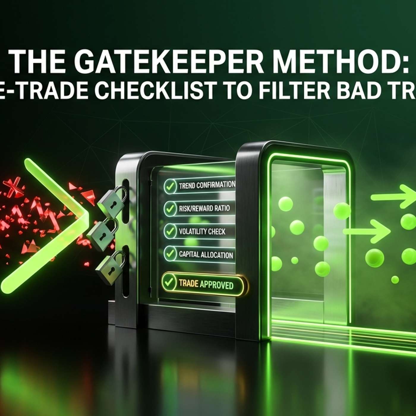 The Gatekeeper Method: A Pre-Trade Checklist to Filter Bad episode artwork