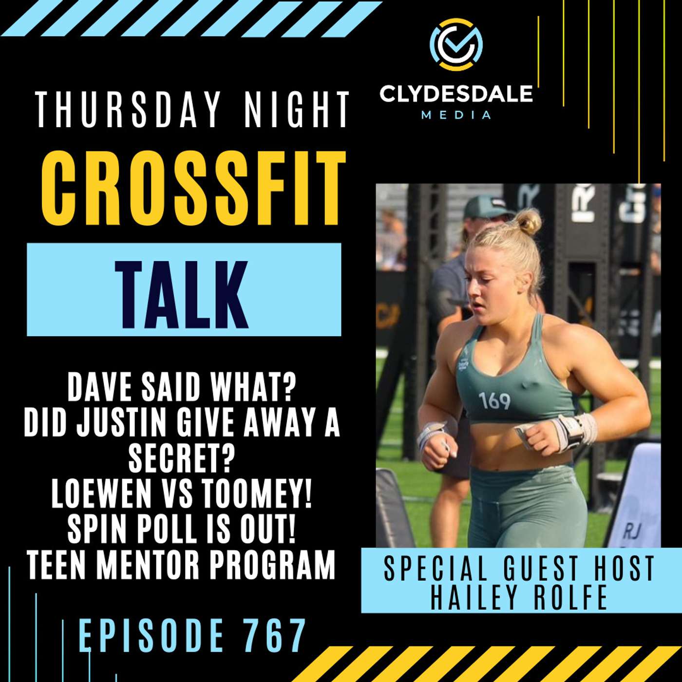 Thursday Night CrossFit Talk - Guest Host Hailey Rolfe and All the CrossFit News! episode artwork