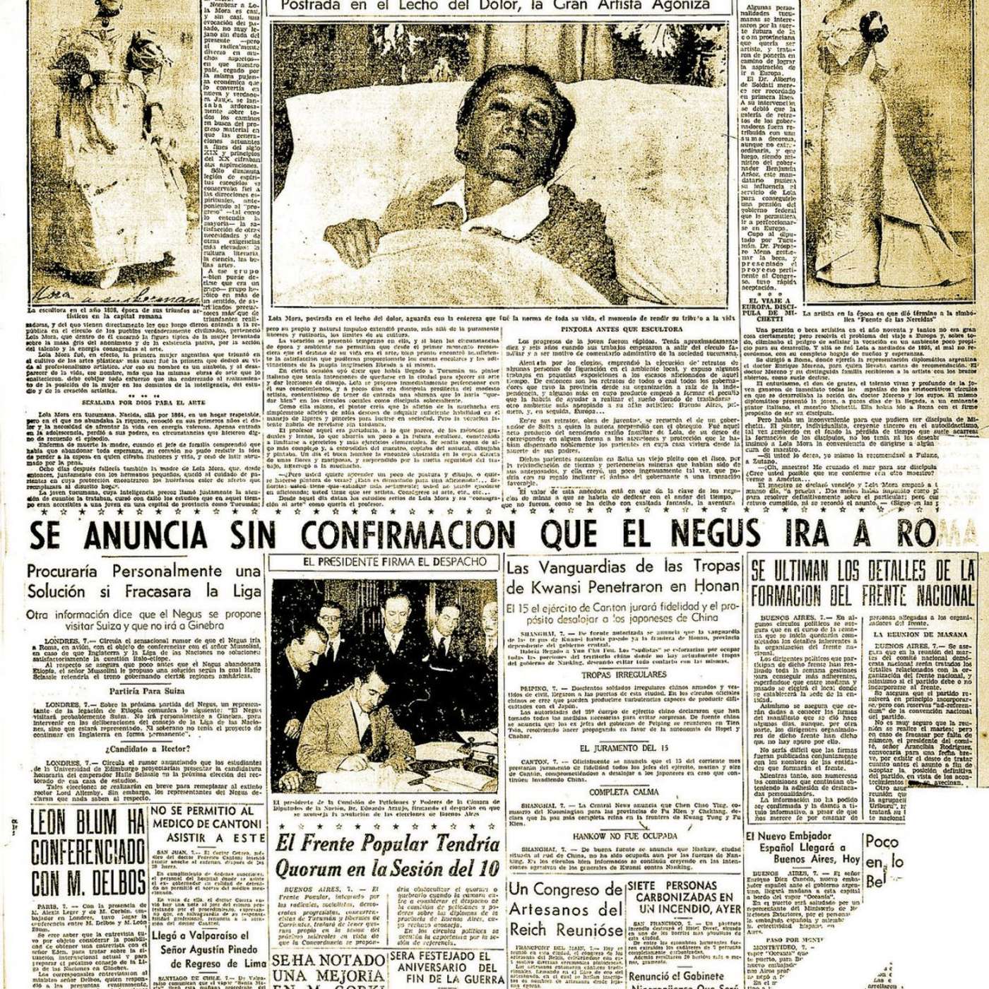 Recuerdos fotográficos: 1936. El triste final de Lola Mora y la despedida de LA GACETA episode artwork