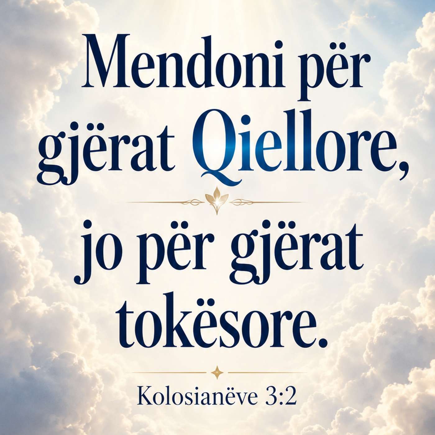 Mendoni per Gjerat Qiellore dhe Jo Tokesore episode artwork