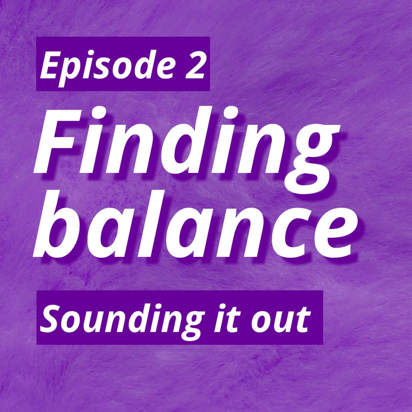 Finding Balance episode artwork