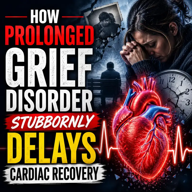 How Prolonged Grief Disorder Stubbornly Delays Cardiac Recovery