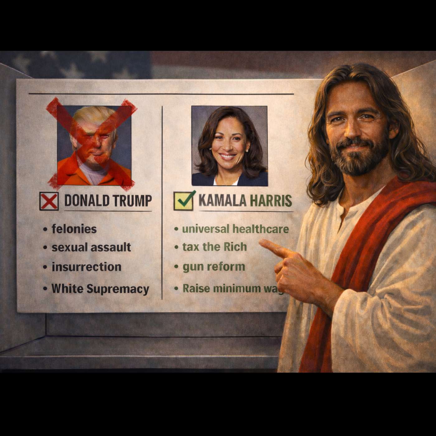 Jesus Would NEVER Vote for Trump — Because He is Actually Pro Life