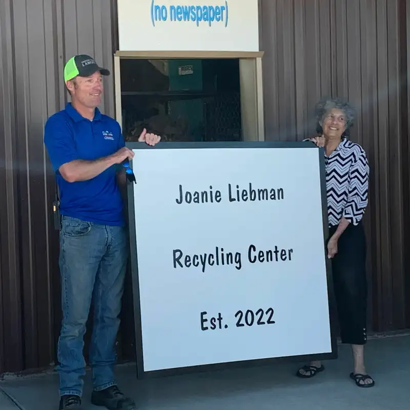 Custer County Recycling - Joanie Liebman and Cathy Lurie