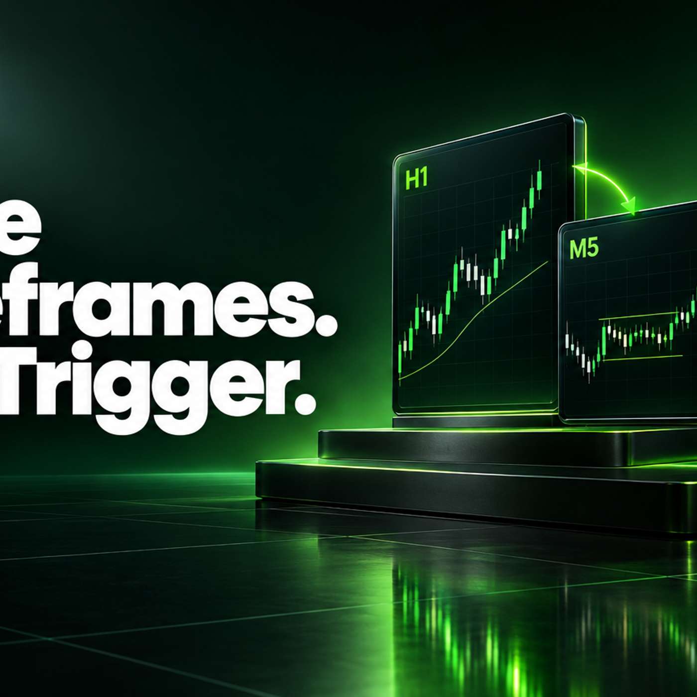 Multi-Timeframe Scalping: H1 Bias, M5 Setup, M1 Trigger