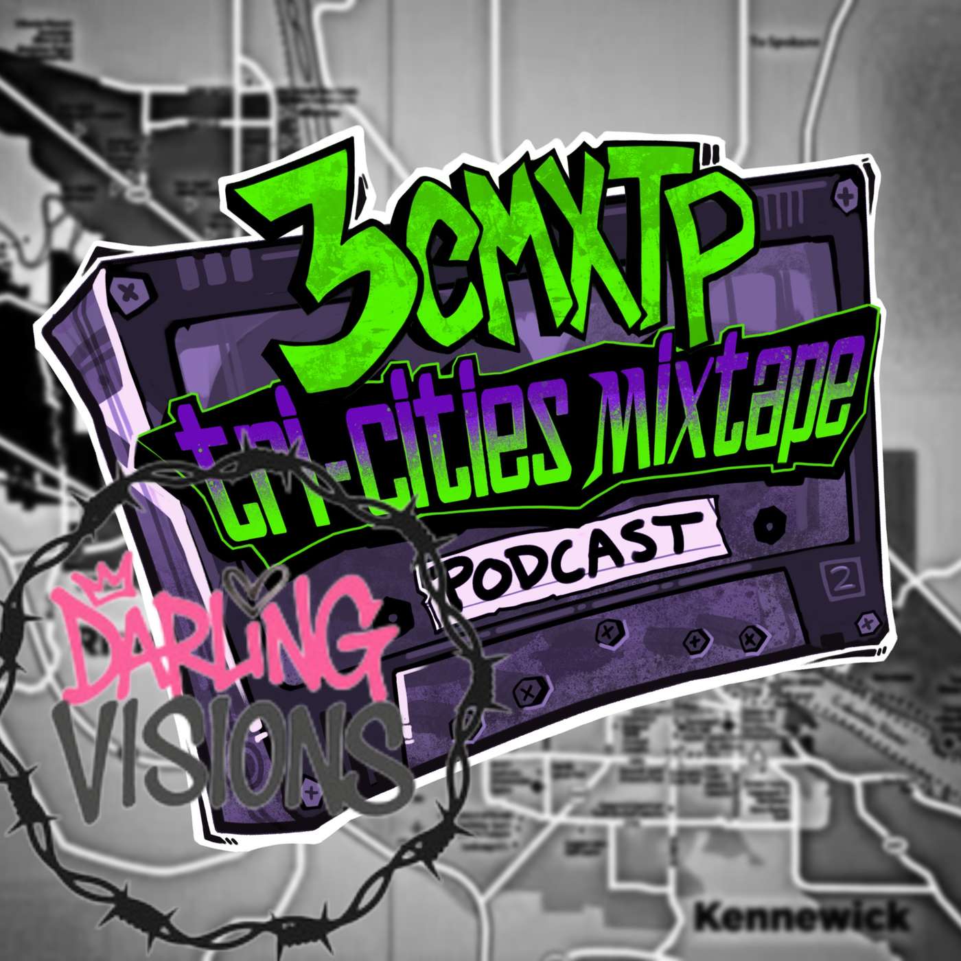 Reign Darling/Darling Visions Interview. Tri-Cities Mixtape Podcast episode artwork