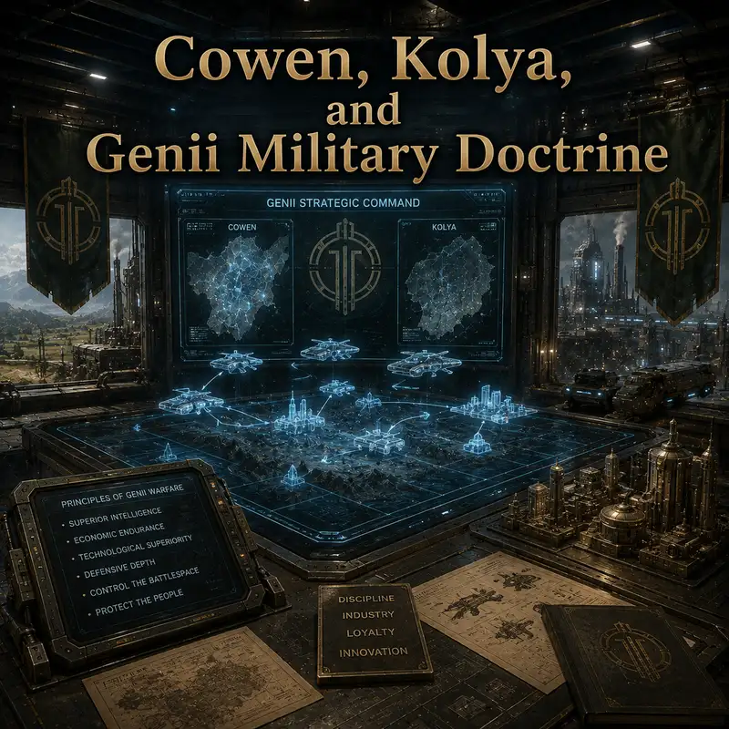 Cowen, Kolya, and Genii Military Doctrine