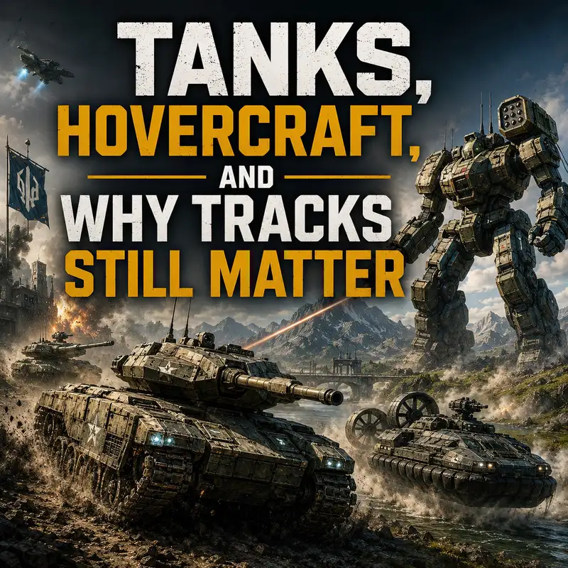 Tanks, Hovercraft, and Why Tracks Still Matter