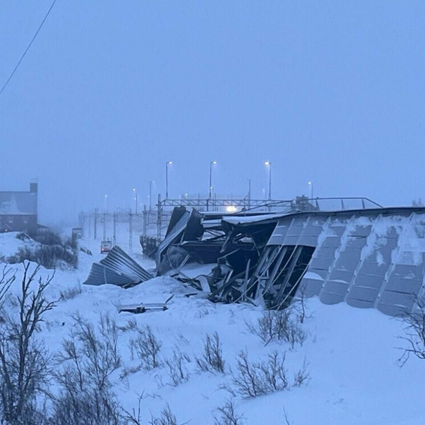Самая северная трансграничная железная дорога в Европе по-прежнему закрыта