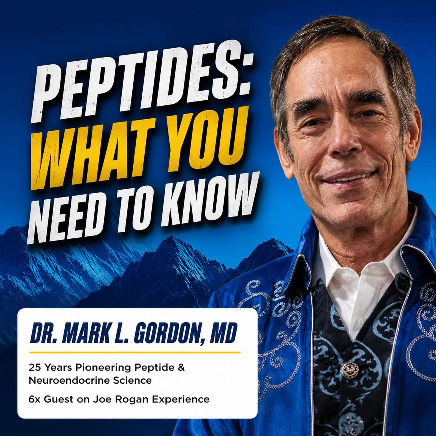 Dr. Mark Gordon on Peptides & the Science Behind Them: Brain Repair, Hormones, and Safety episode artwork