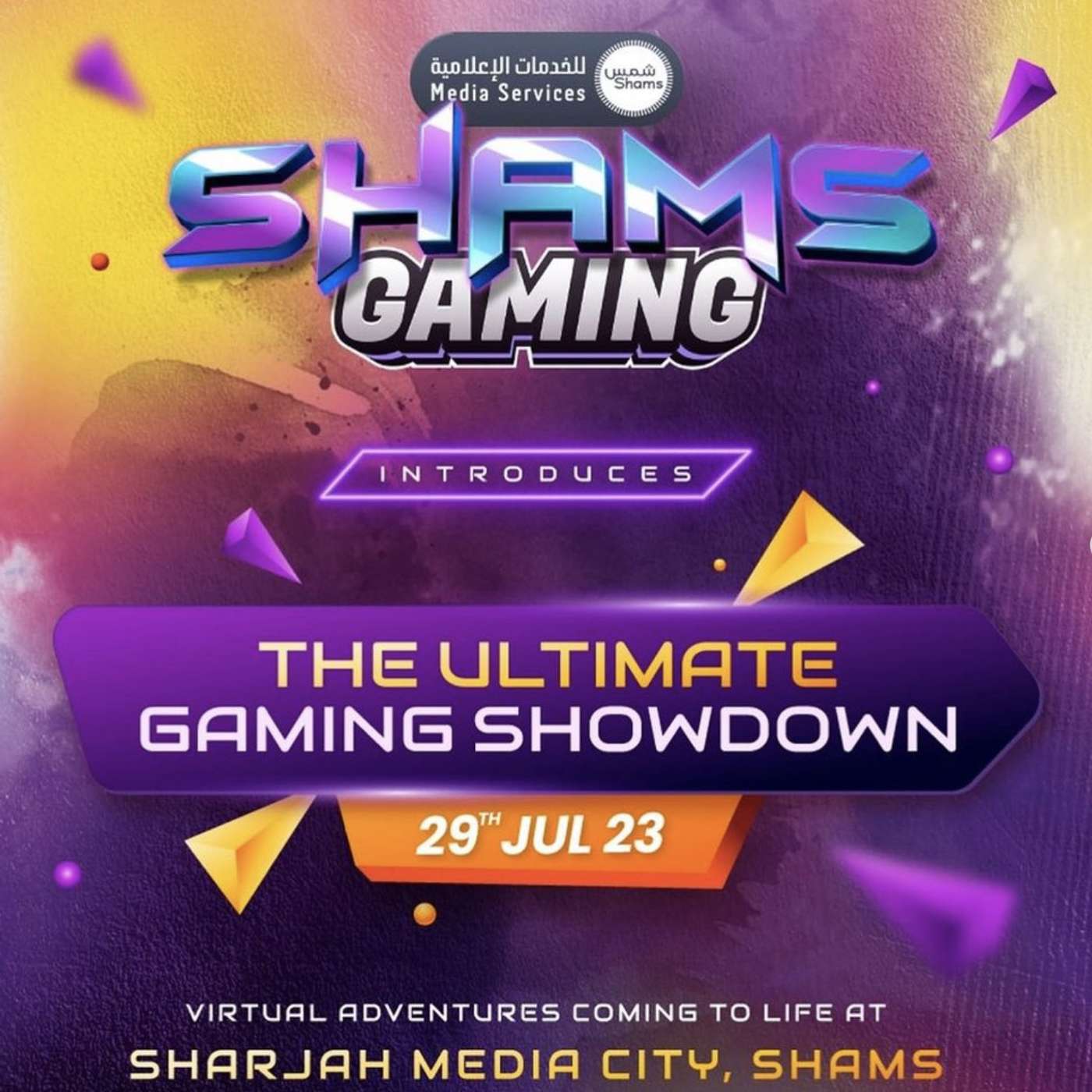 What to expect from SHAMS Gaming showdown at Sharjah Media City (27.7.23)
