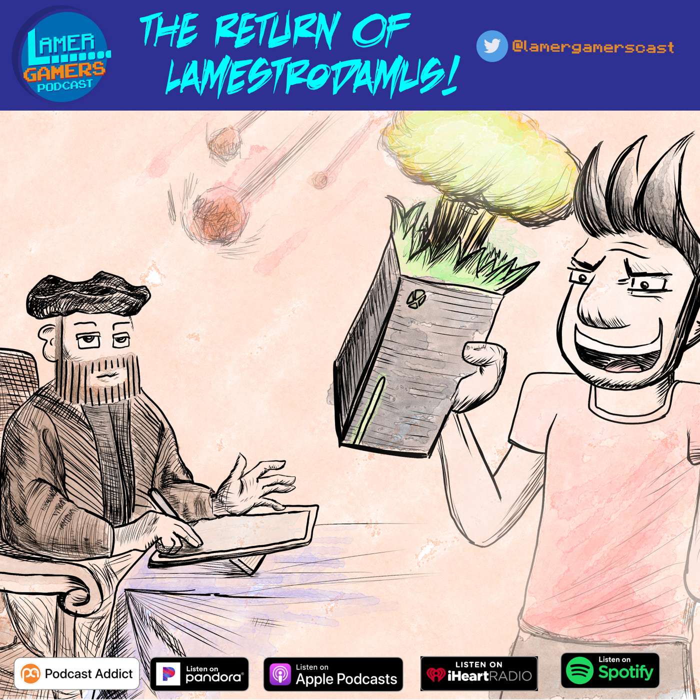 THE RETURN OF LAMESTRODAMUS! Will there be a new Smash Bros? episode artwork