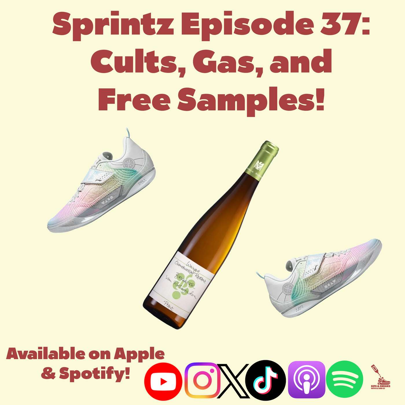 Sprintz Episode 37: Cults, Gas, and Free Samples episode artwork