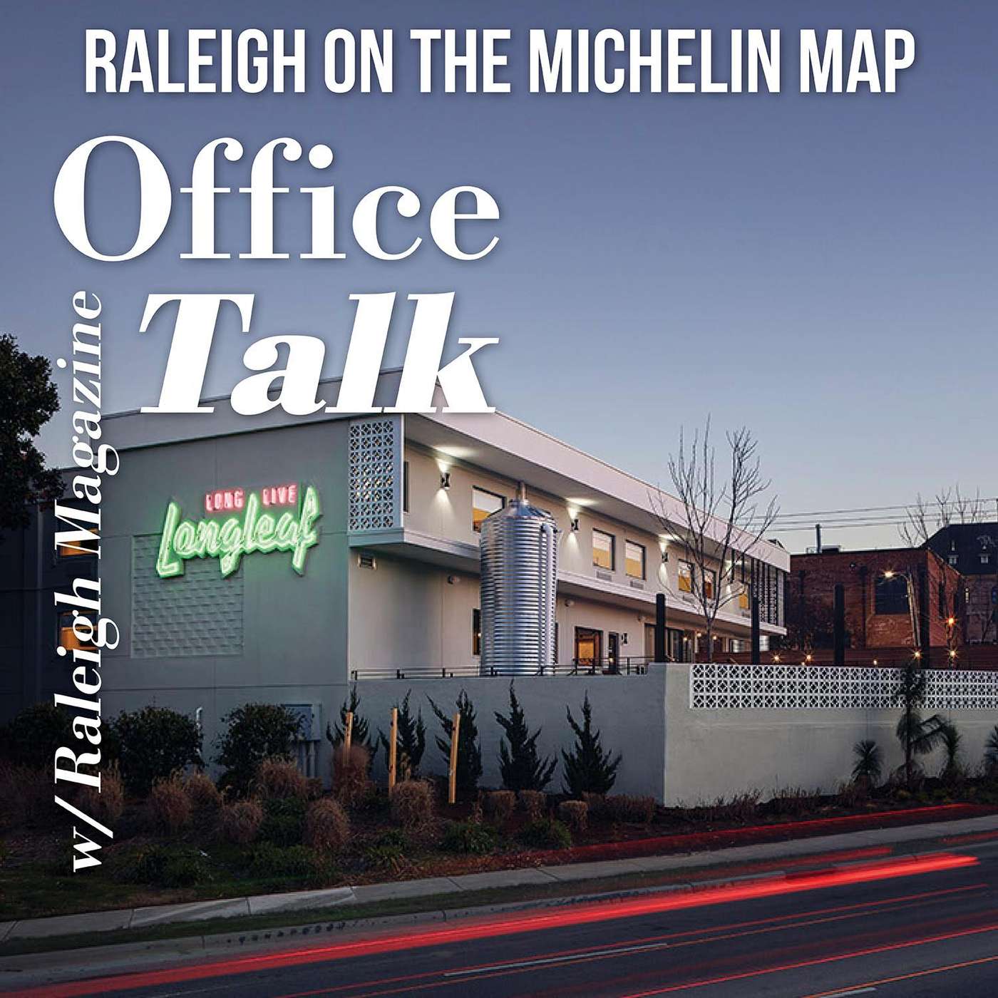 Raleigh on the Michelin Map