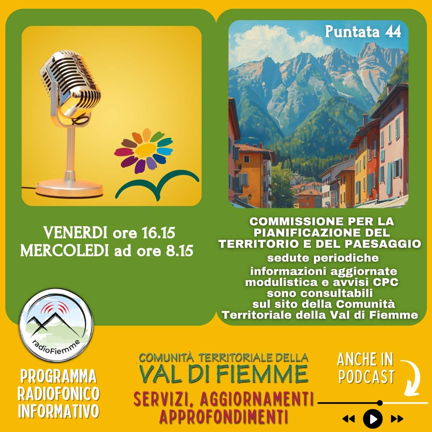 Commissione per la Pianificazione del Territorio e del Paesaggio della Val di Fiemme (CPC) episode artwork