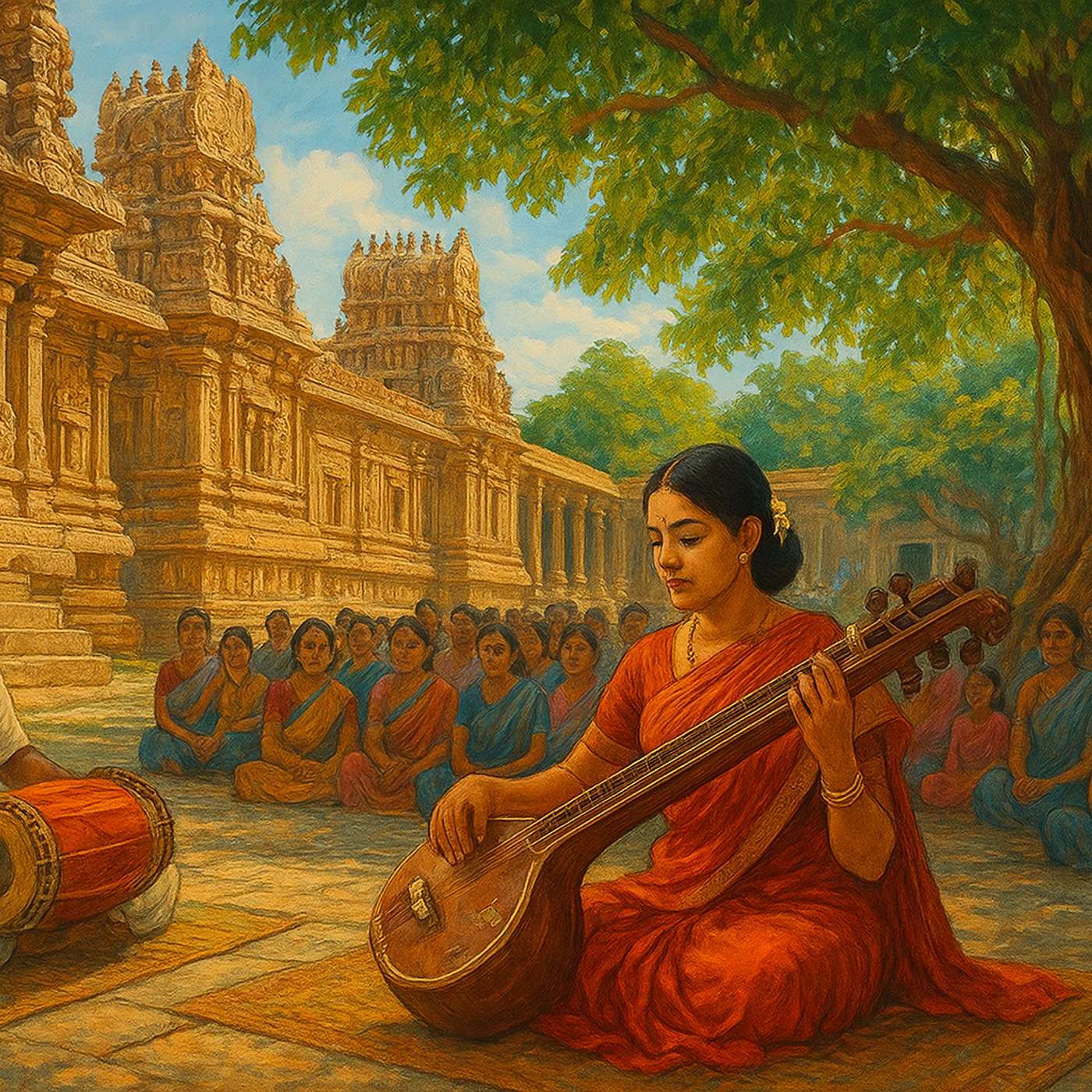India's Classical Music Odyssey: Hindustani and Carnatic Journeys episode artwork